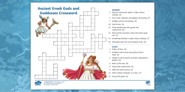 T H 1652250890 Ancient Greek Gods And Goddesses Crossword[1] Ver 1 